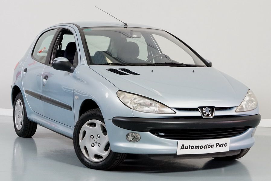 Peugeot 206 1.9 Diesel XT 5 Puertas. Pocos Kms. Económico. Garantía 12 Meses