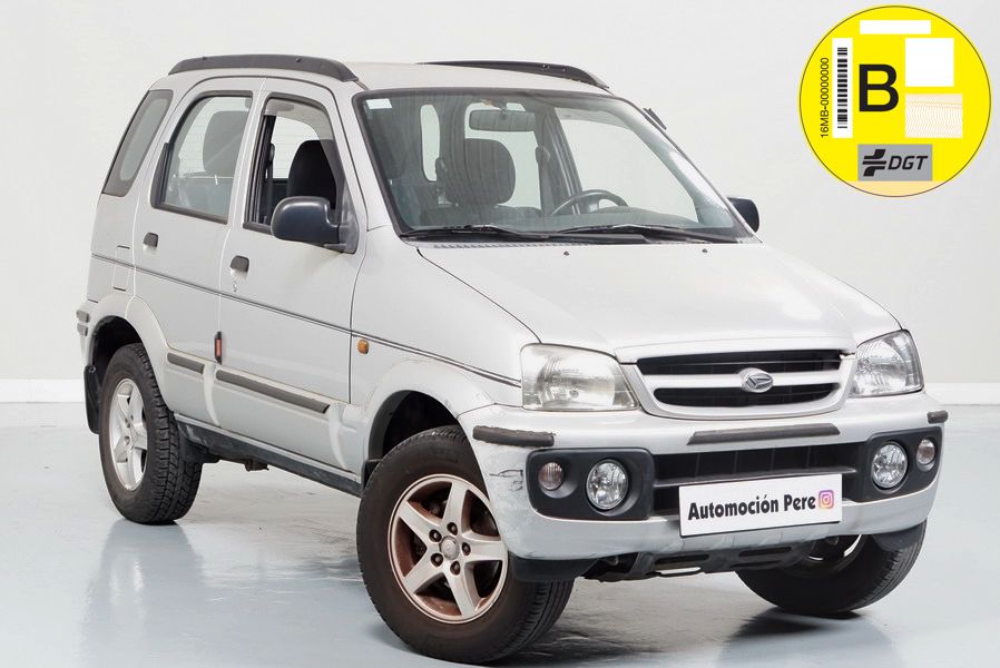 Daihatsu Terios 1.3 CX 85CV 4x4. Pocos Kms. Único Propietario. Revisiones Selladas,.