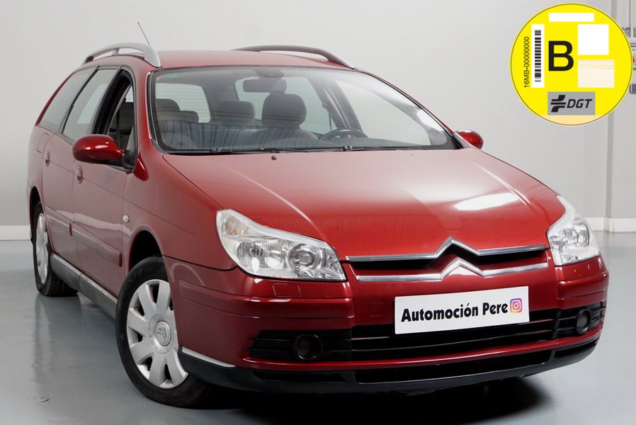 Citroën C5 Break 1.6 HDi 110 SX. Único Propietario. Pocos Kms. Revisiones Selladas. Garantía 12 Meses.