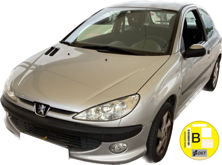 Próximamente: Peugeot 206 1.6i 110 CV. Pocos Kms. Revisiones Selladas, Garantía 12 Meses (Taller Propio)
