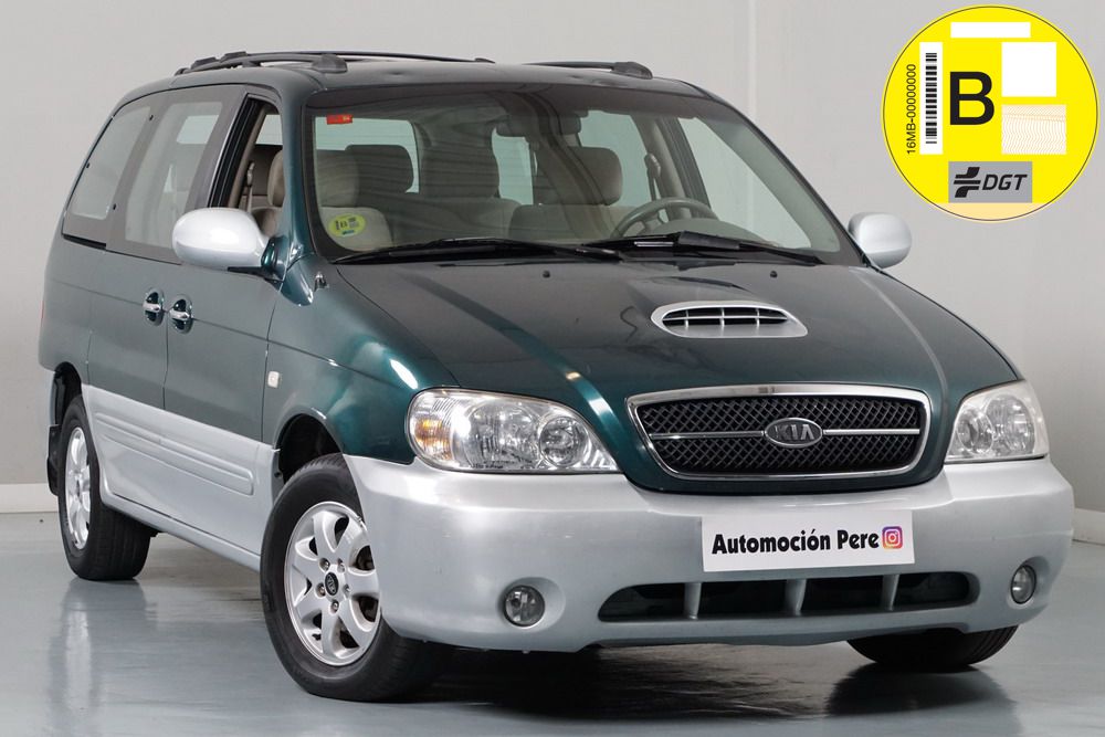Nueva Recepción: Kia Carnival 2.9 CRDi 16V 143 CV EX. 7 Plazas. Revisiones Selladas. Impecable.