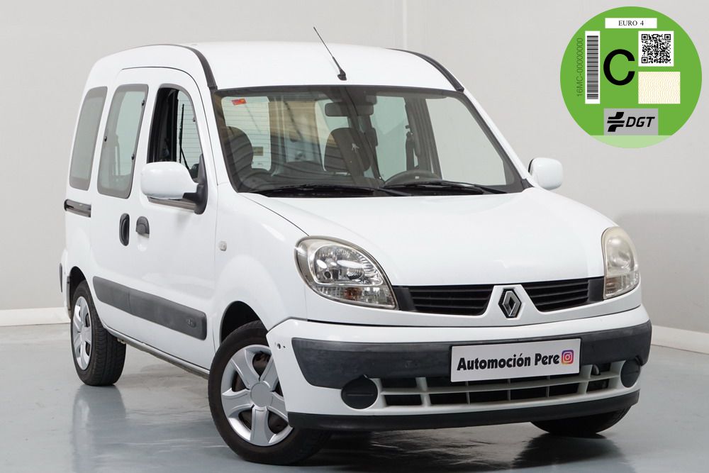 Renault Kangoo 1.2i 75 CV Confort Expressión. Pocos Kms. Único Propietario. 5 Plazas. Equipado!