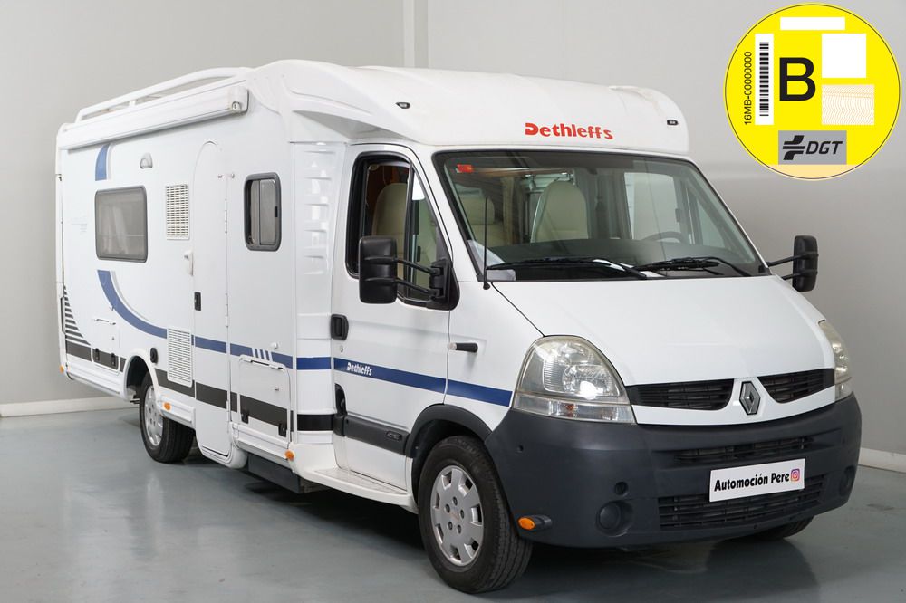 Autocaravana Dethleffs Sprit RT 7094. 4 Plazas. Renault 2.5 dCi 150 CV 6 Vel. Única Propietaria. Solo 34.000 Kms!! Impecable!