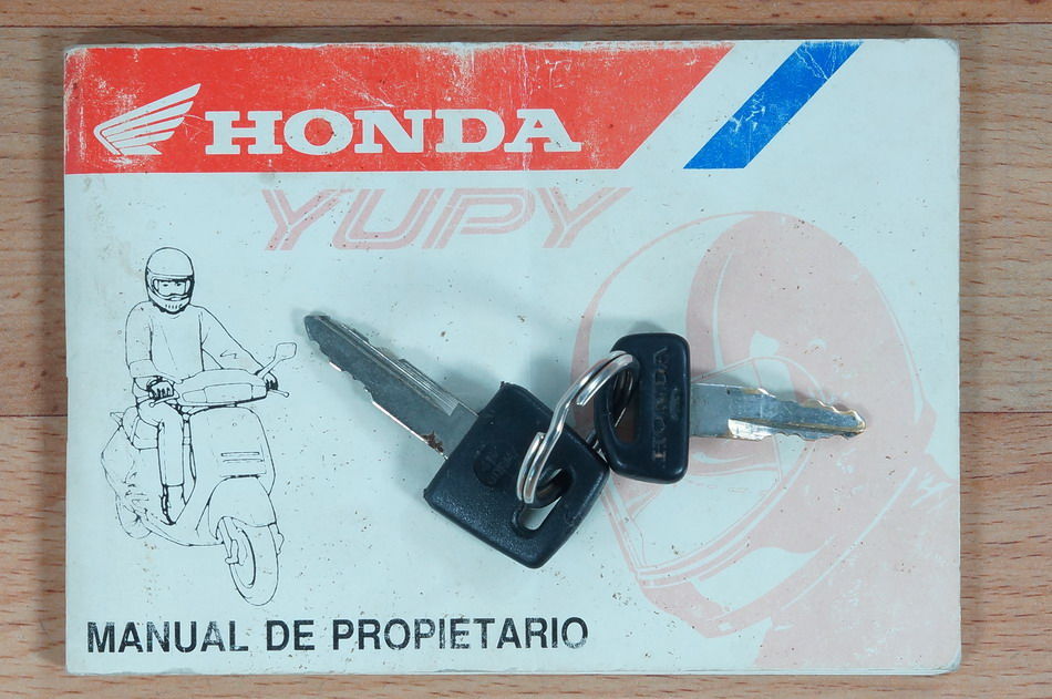 Manual Honda Yupi